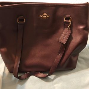 Coach Shoulder Bag - Burgundy - Used
